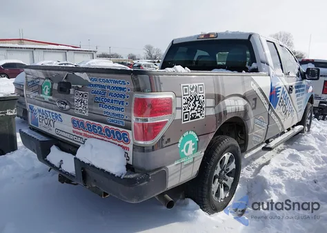 2012 Ford F-150 Xl from USA, damaged, VIN 1FTFX1EF5CKD54520